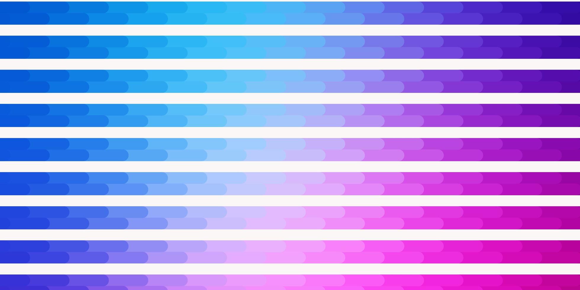 toile de fond vecteur bleu rose clair avec des lignes illustration abstraite moderne avec motif de lignes colorées pour les pages de destination des sites Web