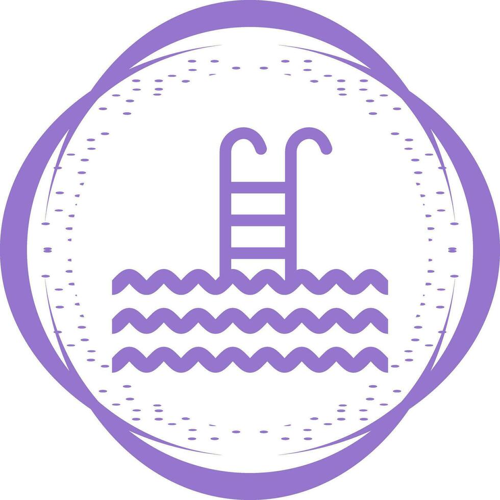 icône de vecteur de natation