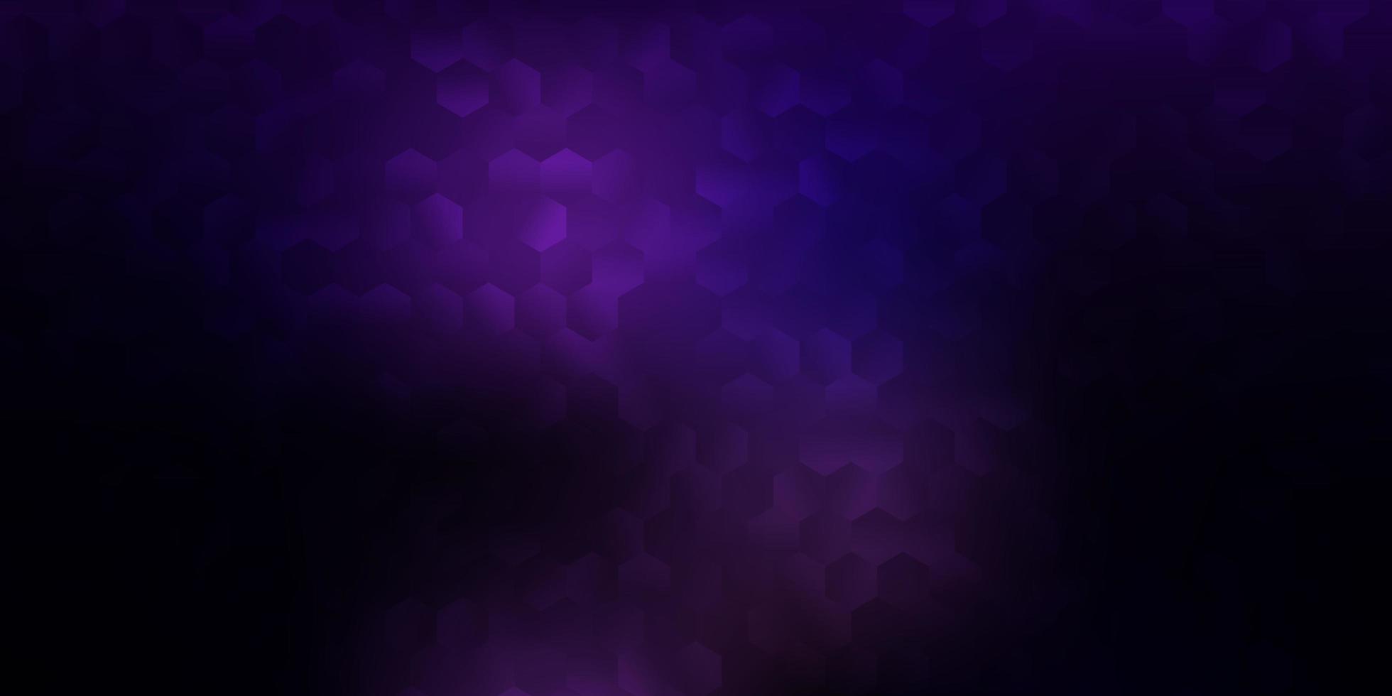 modèle vectoriel violet foncé avec des formes abstraites