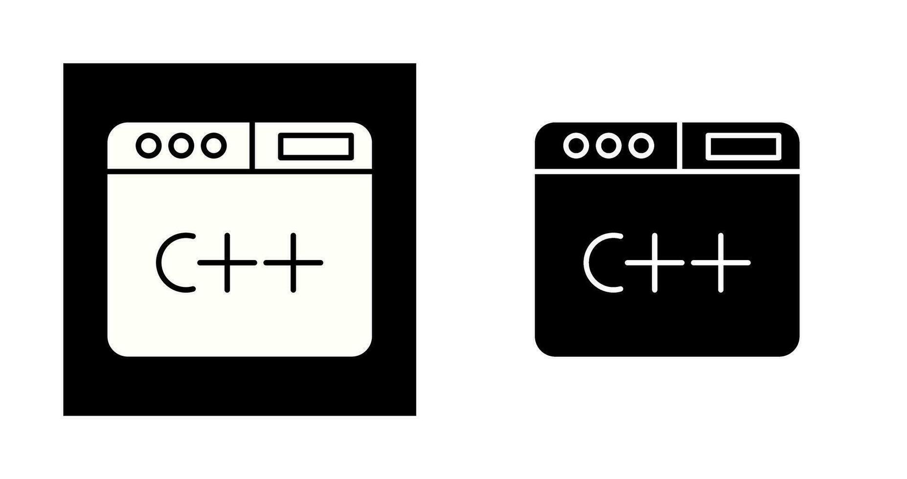 icône de vecteur de langage de programmation