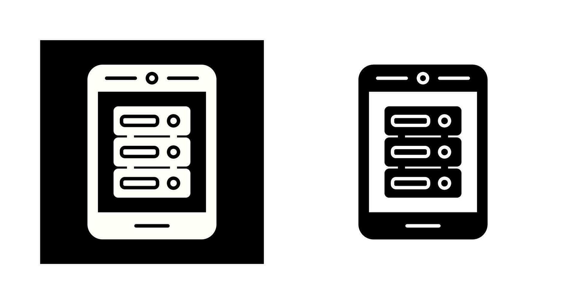 icône de vecteur de dataphone