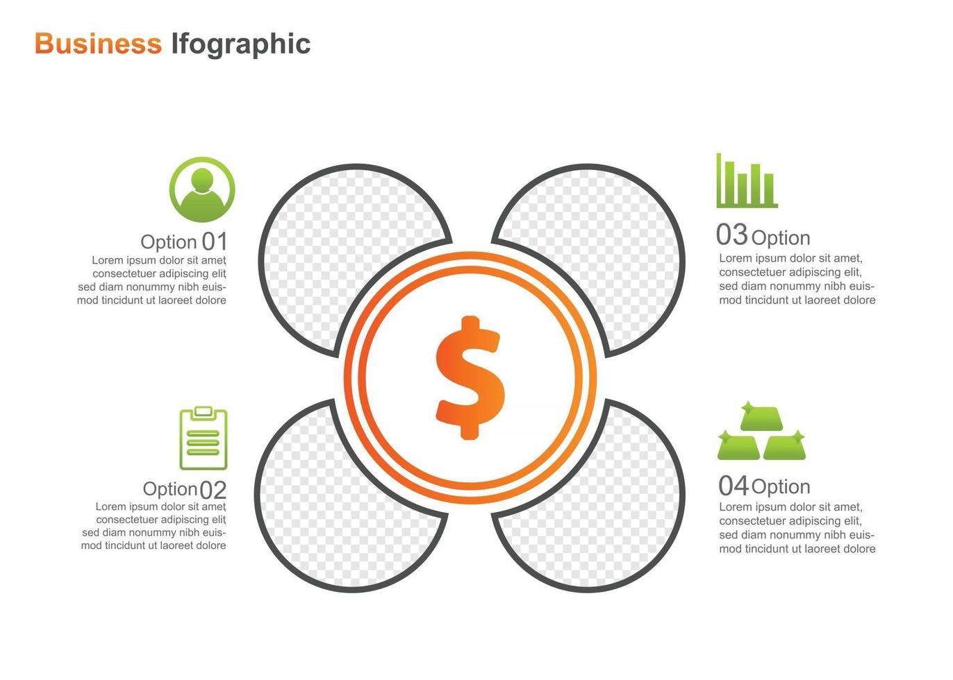 modèle de conception d'infographie d'entreprise. illustration vectorielle infographique. parfait pour le marketing, la promotion, l'élément de conception de présentation vecteur