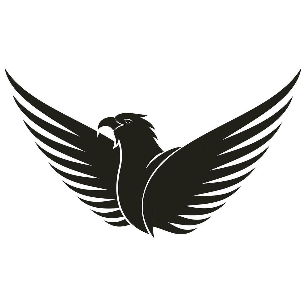 logo ailes d'aigle vecteur