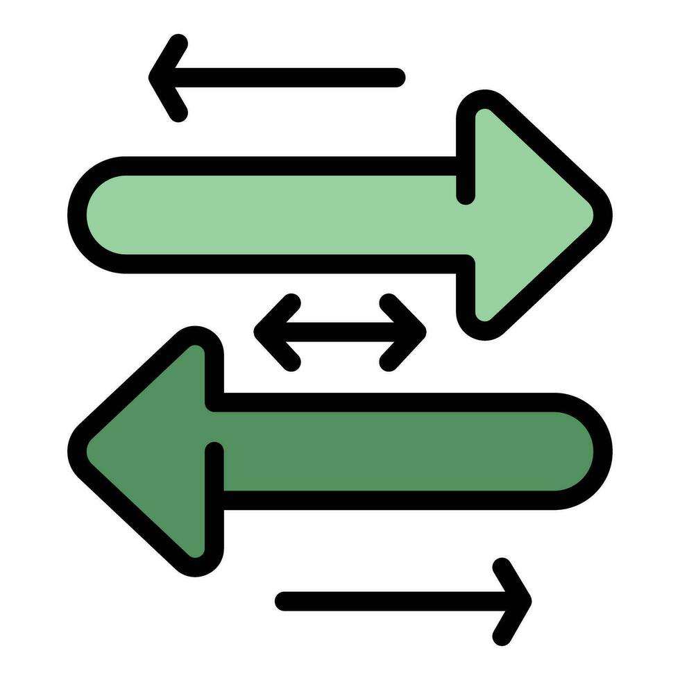 faire face compétences icône vecteur plat