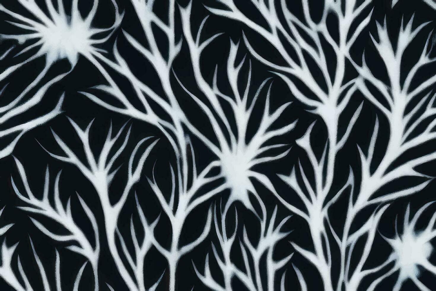 interminable attacher colorant branché interminable ornement mode ogee été magnifique dessin sans couture ornemental botanique vecteur coloré illustration textile jardin l'ethnie Bande , branches mer corail