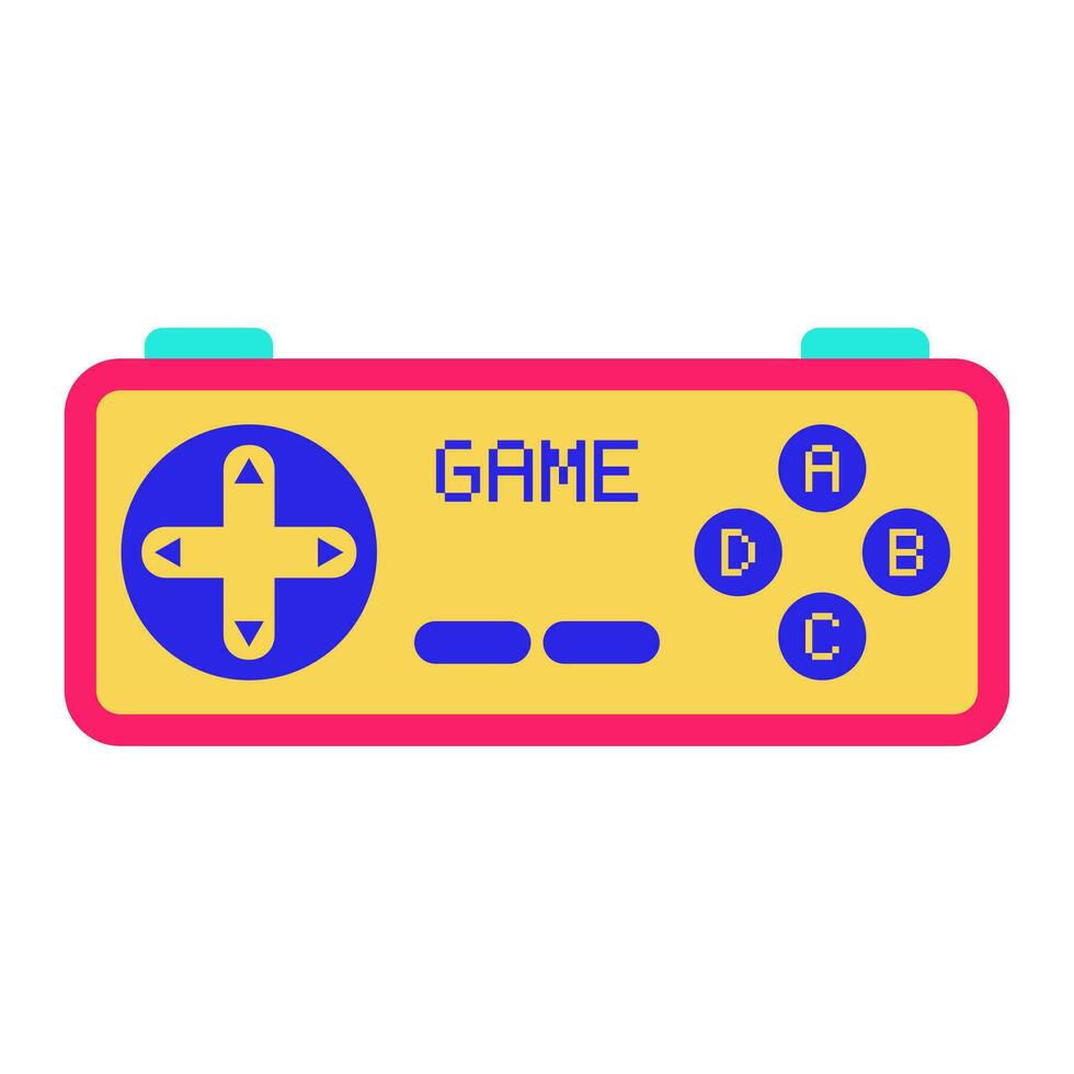 illustration de la manette de jeu vecteur