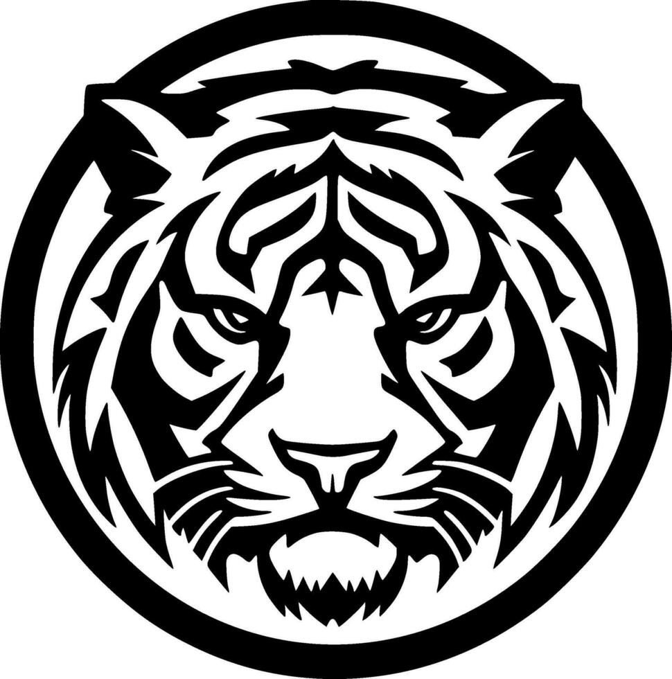 tigre - haute qualité vecteur logo - vecteur illustration idéal pour T-shirt graphique