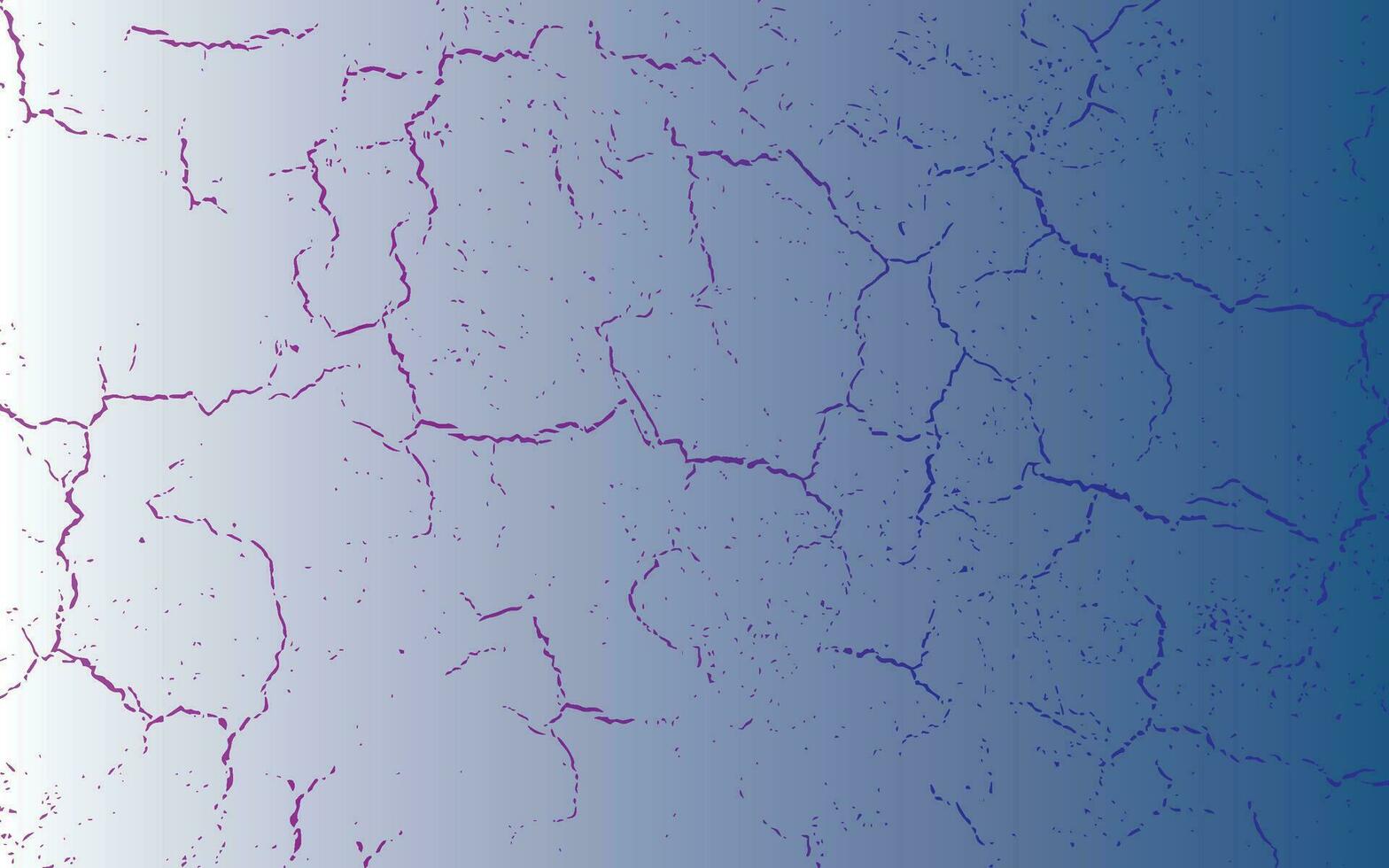 une bleu et violet Contexte avec des fissures dans il vecteur