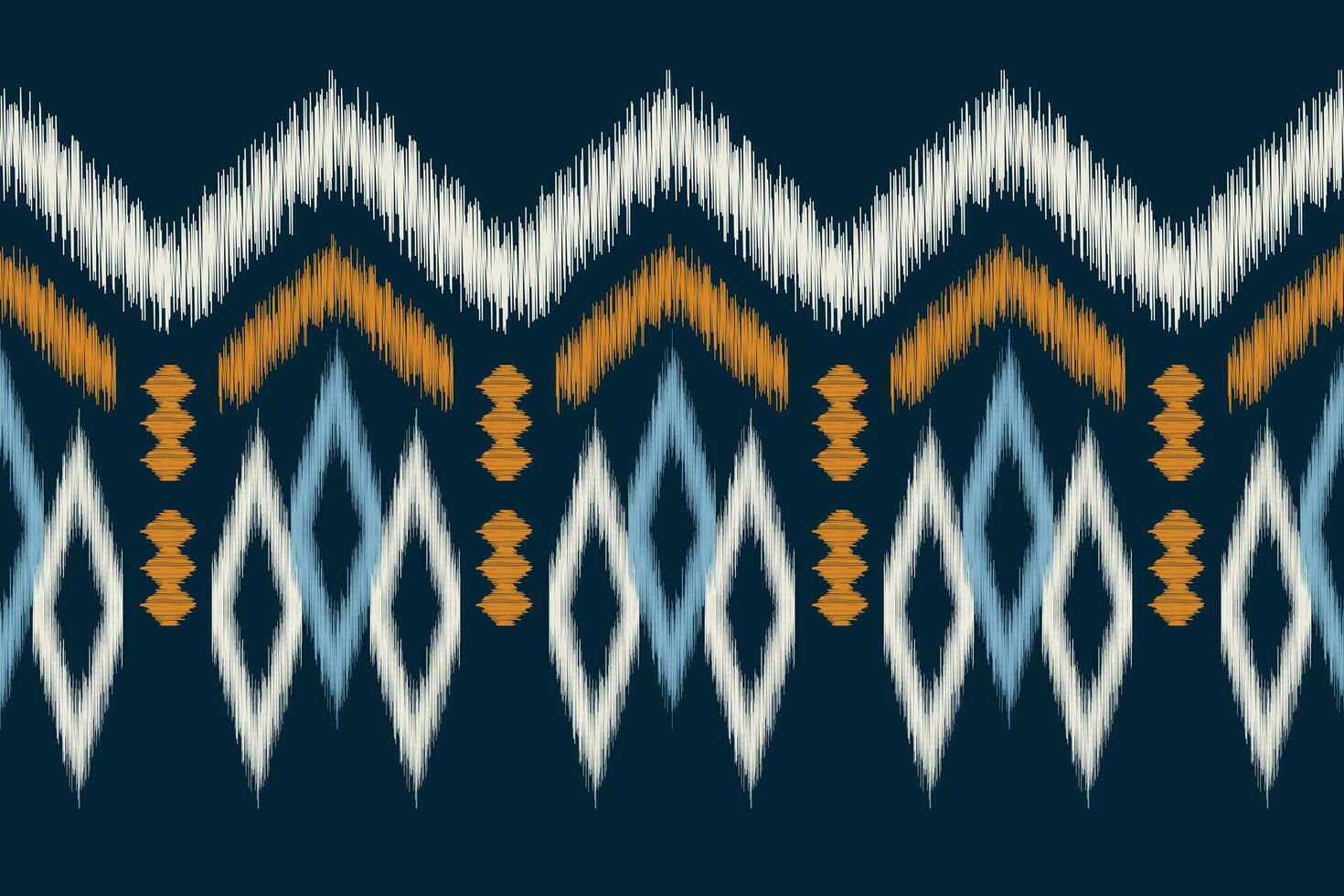 ethnique ikat en tissu modèle géométrique style.africain ikat broderie ethnique Oriental modèle bleu Contexte. abstrait, vecteur, illustration.texture, vêtements, cadre, décoration, tapis, motif. vecteur