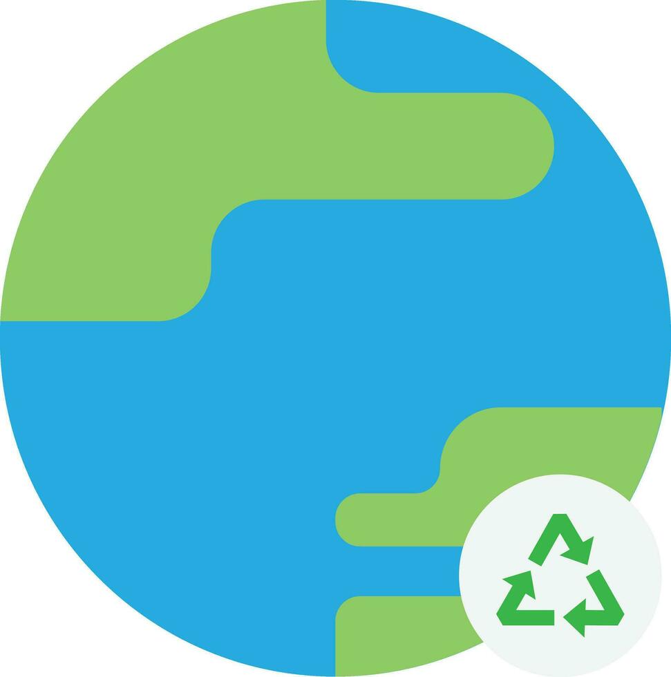 recycler écologie Terre vecteur