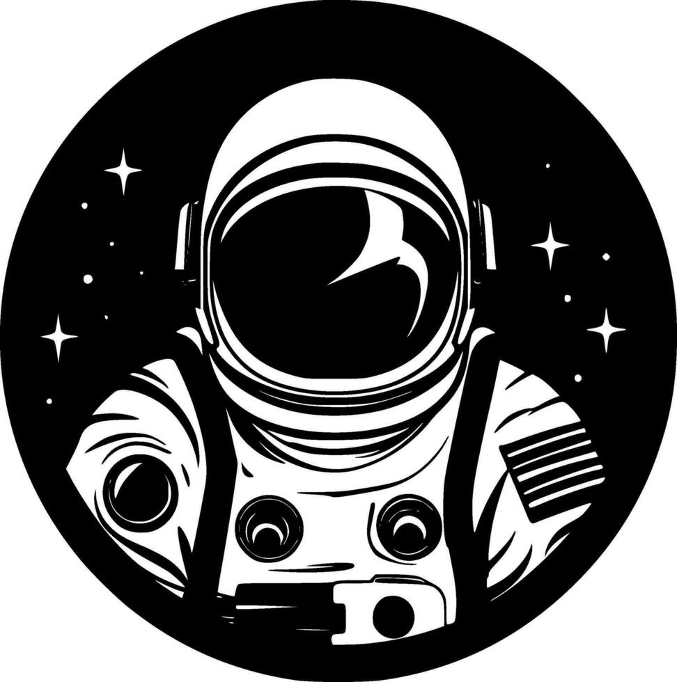 astronaute - haute qualité vecteur logo - vecteur illustration idéal pour T-shirt graphique