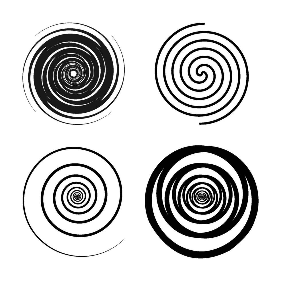hypnotiseur cercle icône vecteur je