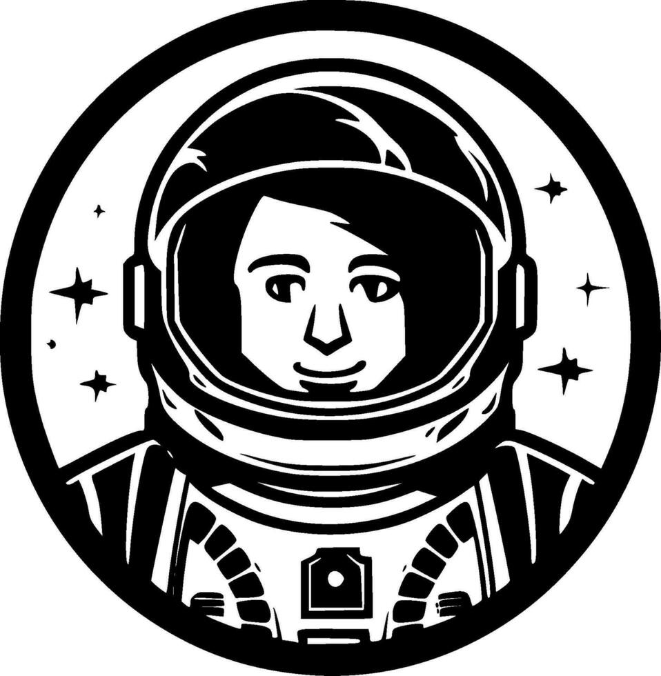 astronaute - haute qualité vecteur logo - vecteur illustration idéal pour T-shirt graphique