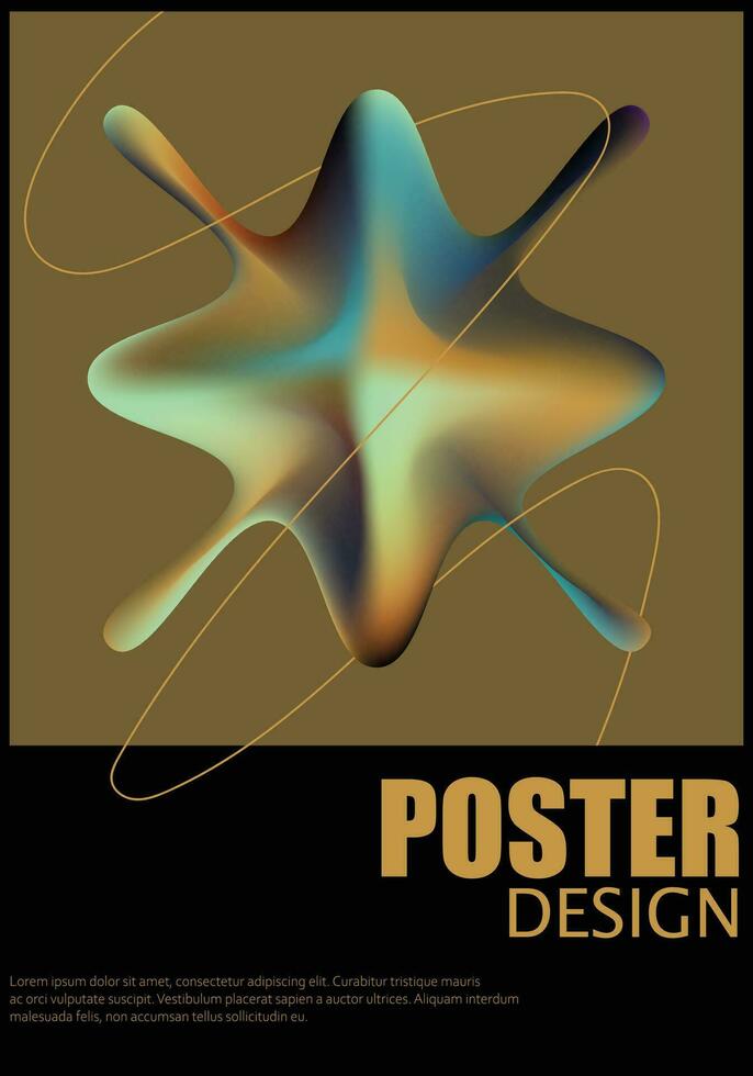 abstrait pente Contexte affiche vecteur