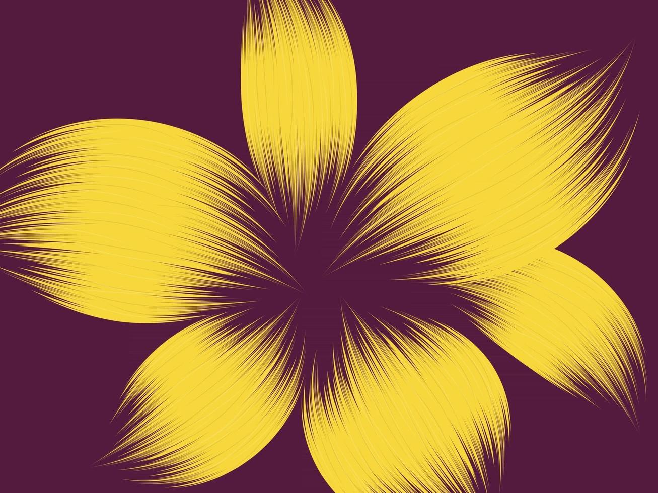 fond floral jaune vecteur