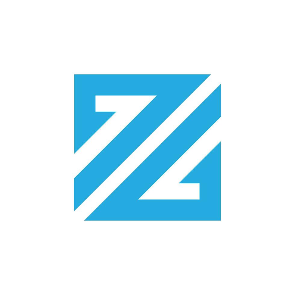 z lettre initiale logo conception vecteur
