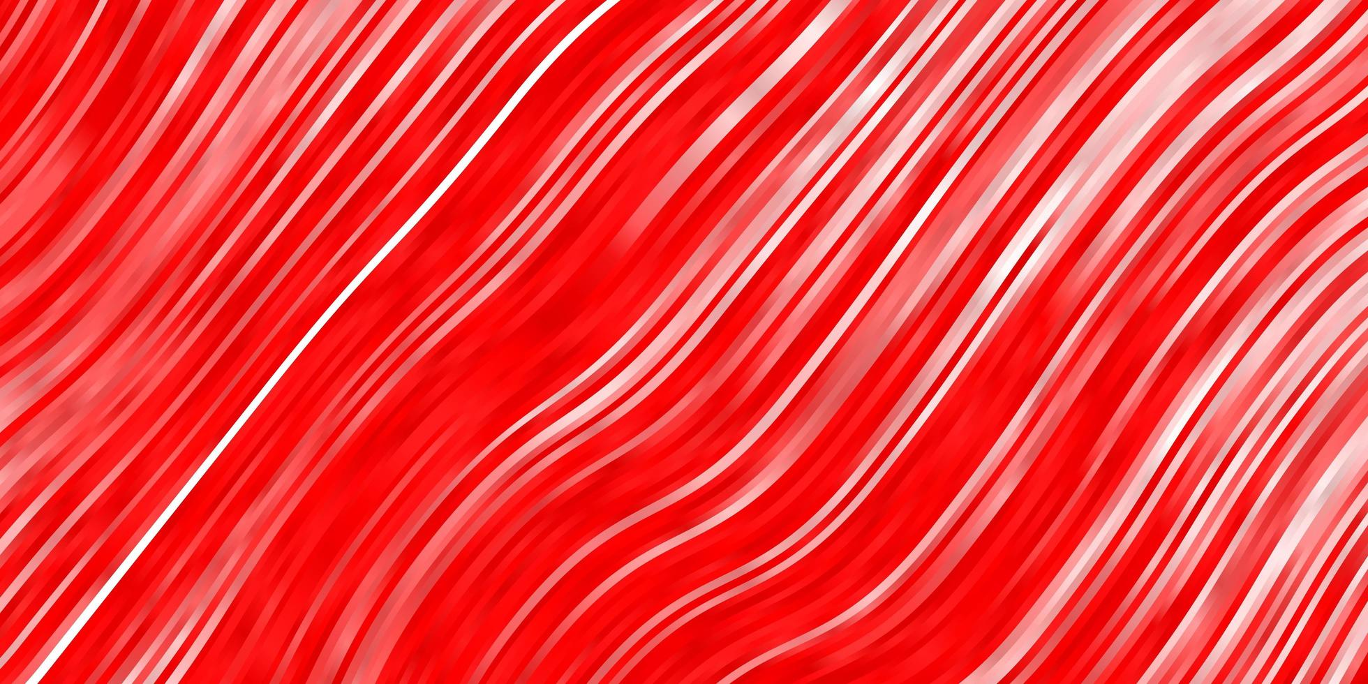 motif vectoriel rouge clair avec des lignes tordues