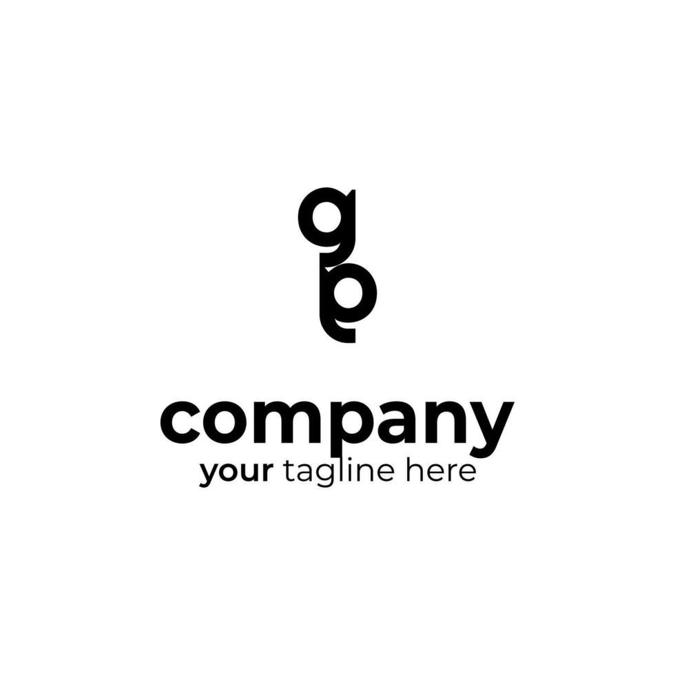 symbole g lettre logo sur blanc arrière-plan, pouvez être utilisé pour art entreprises, des sports, etc vecteur
