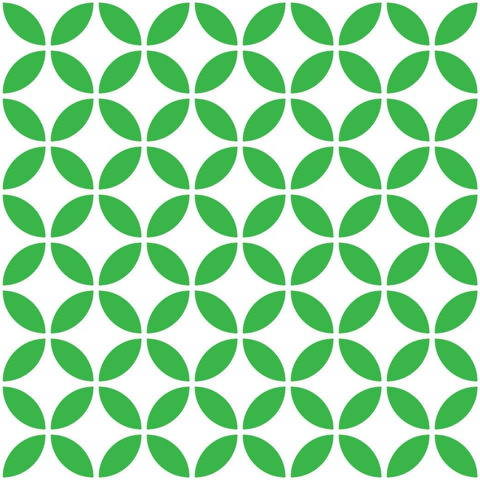 vert feuille géométrique sans couture modèle, abstrait vecteur texture. laisser Contexte.