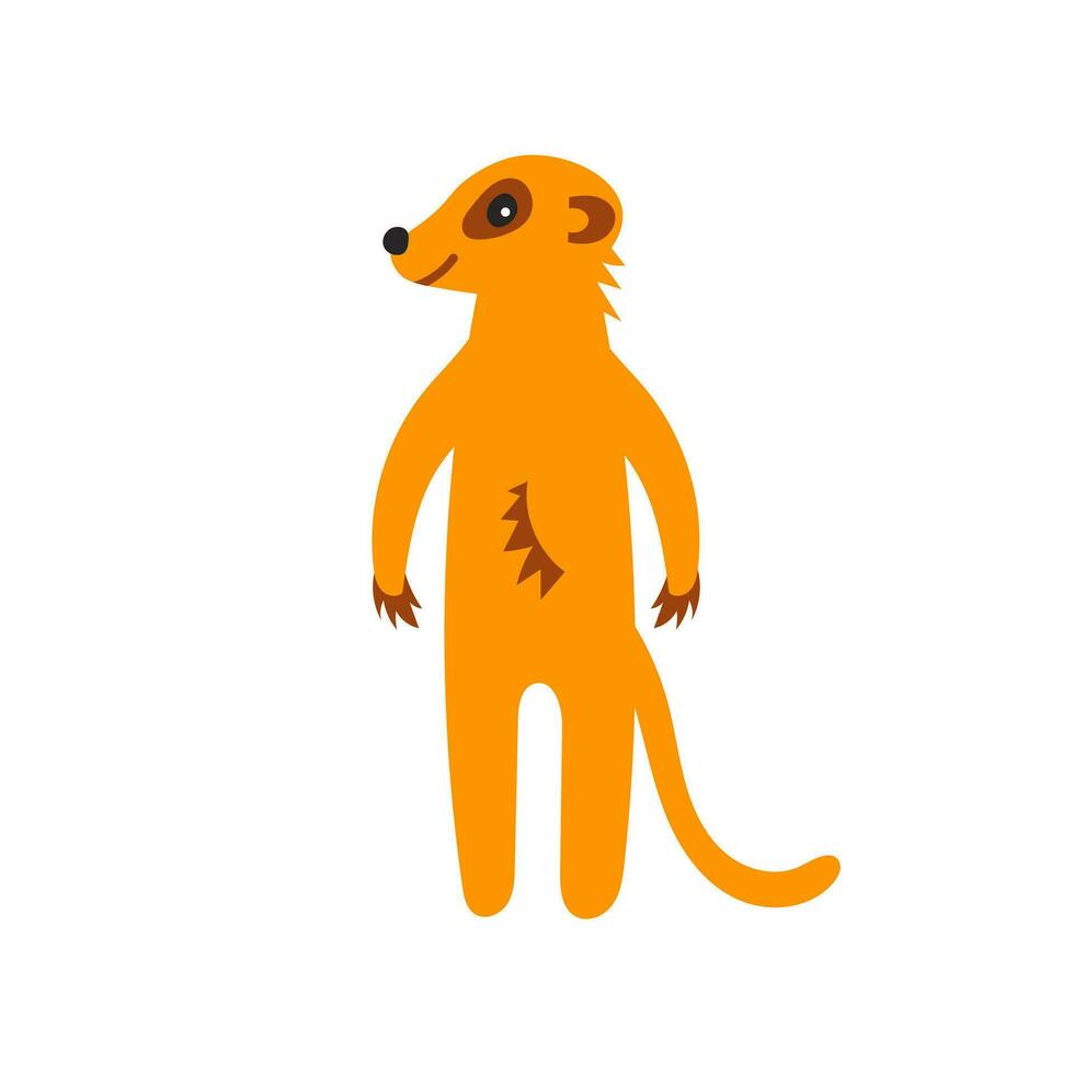 marrant suricate vecteur illustration