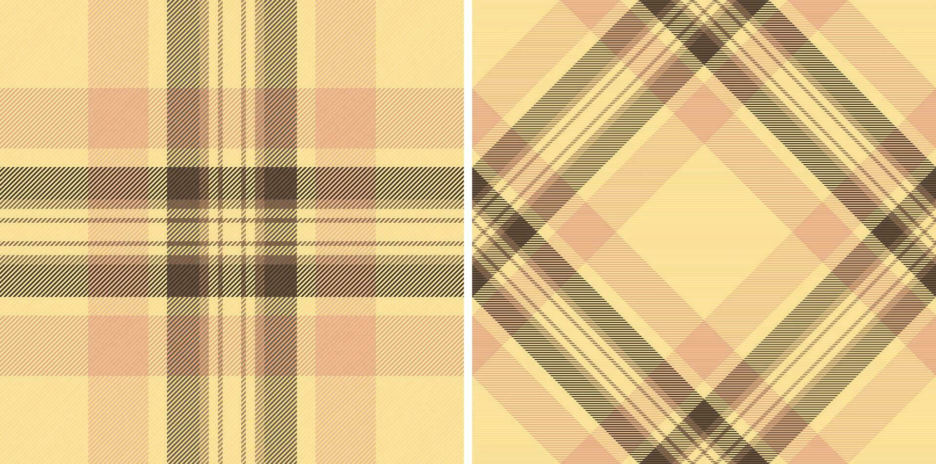 modèle Contexte en tissu de vérifier textile plaid avec une texture vecteur tartan transparent.