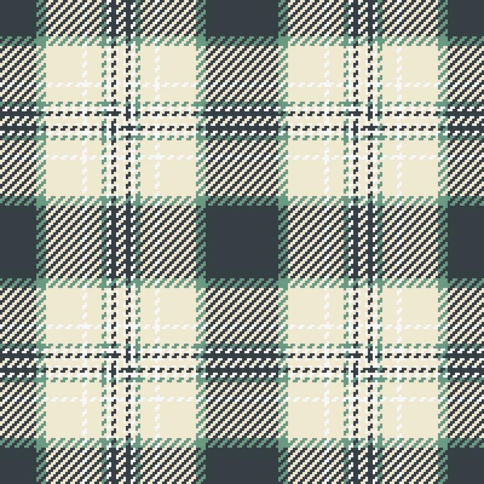 en tissu texture plaid de textile Contexte tartan avec une vérifier sans couture vecteur modèle.