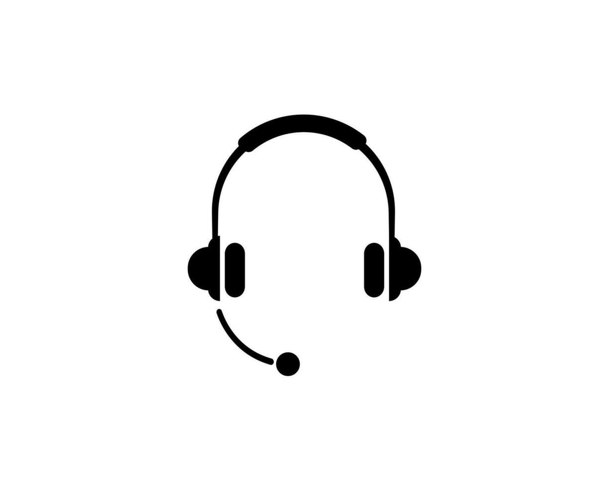 casque icône vecteur illustration logo modèle pour beaucoup but. isolé sur blanc Contexte