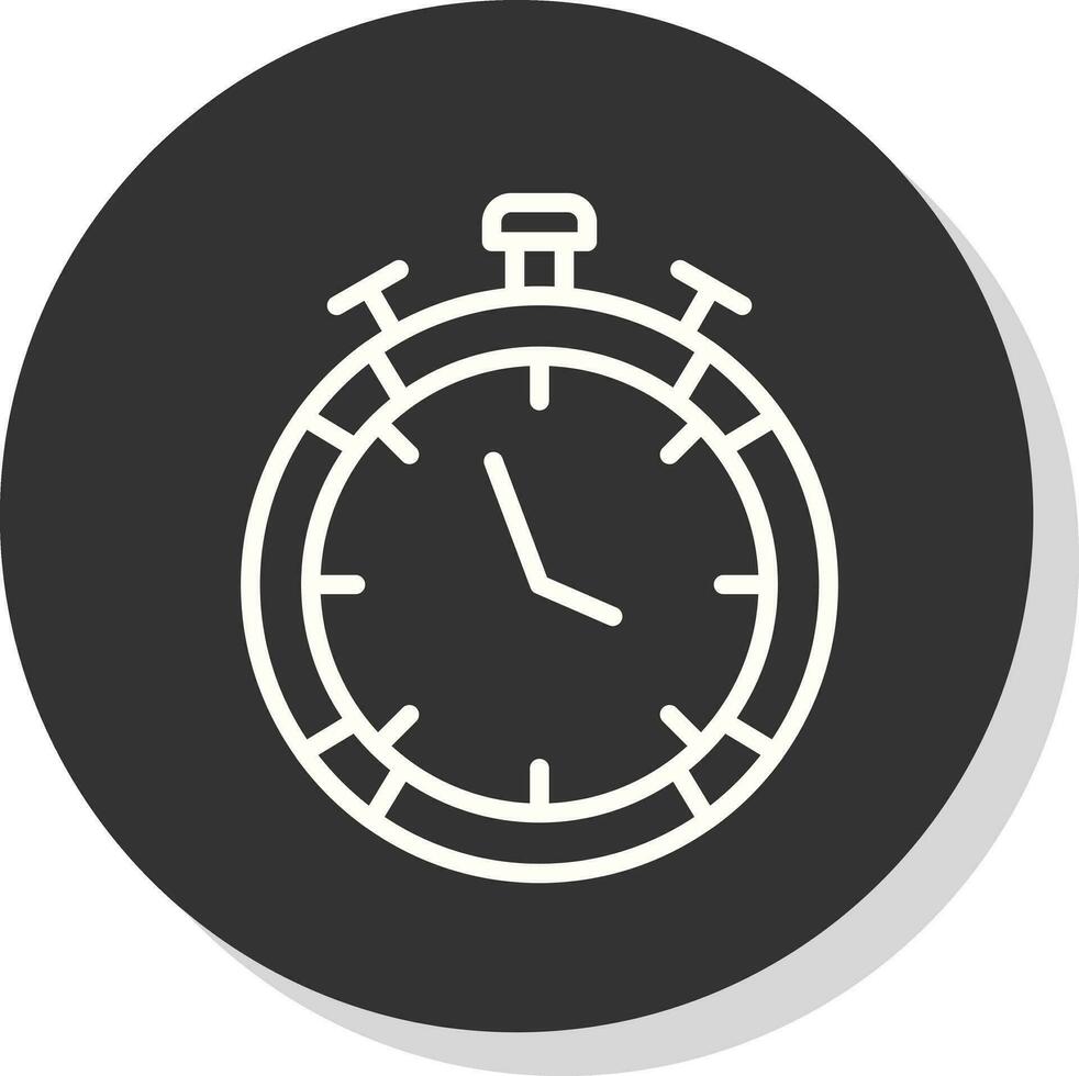 conception d'icône de vecteur de temps