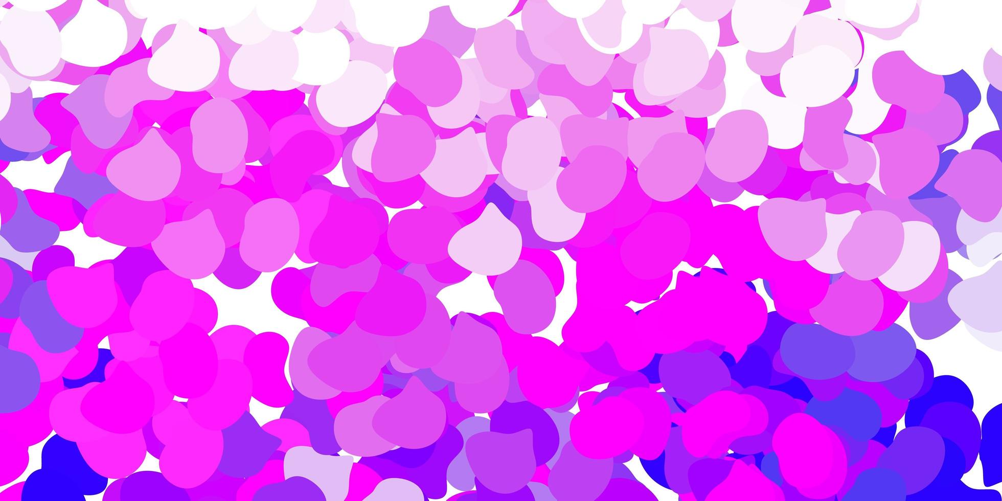 texture vecteur violet clair, rose avec des formes de memphis.