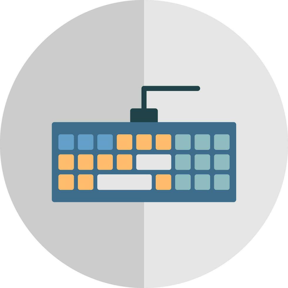 conception d'icône de vecteur de clavier