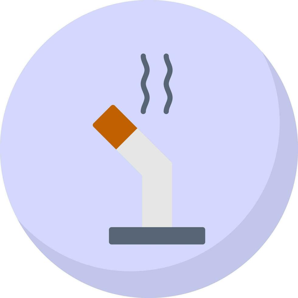 cigarette mais vecteur icône conception