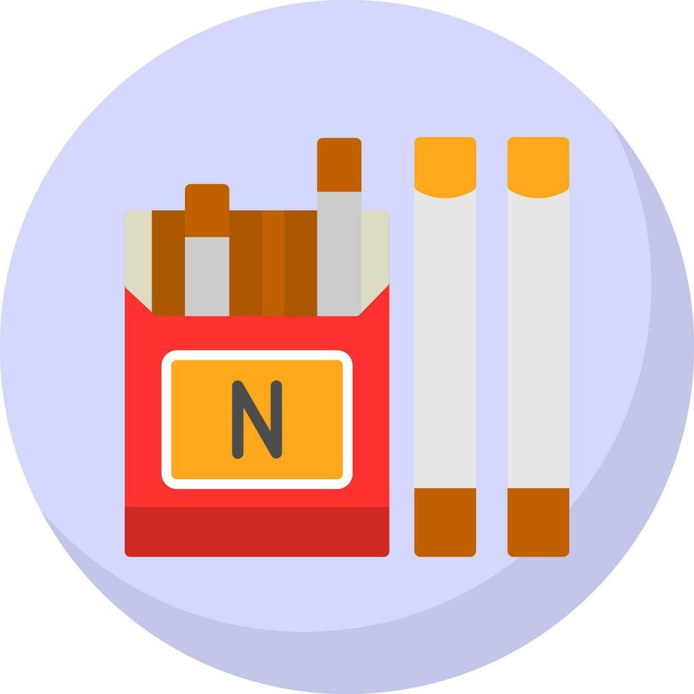 cigarettes vecteur icône conception