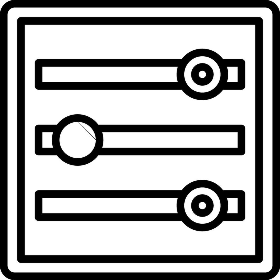 conception d'icône de vecteur de filtre