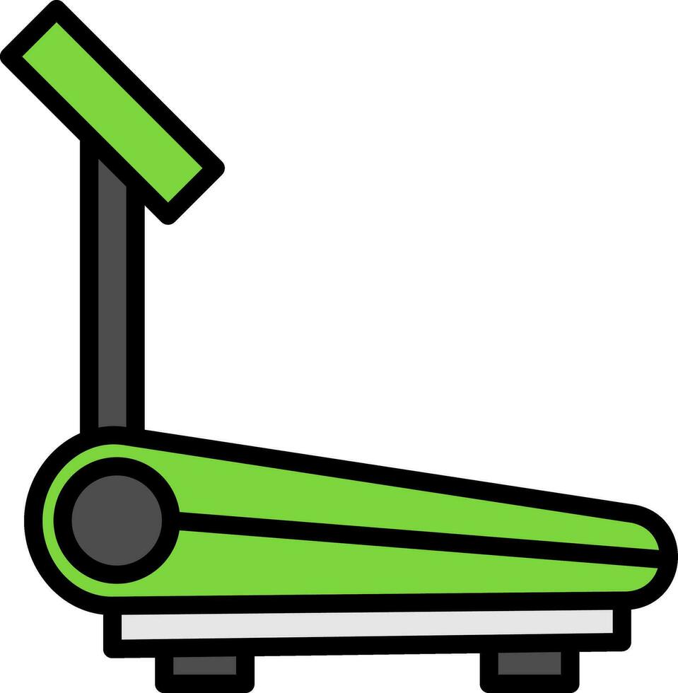 conception d'icône de vecteur de tapis roulant