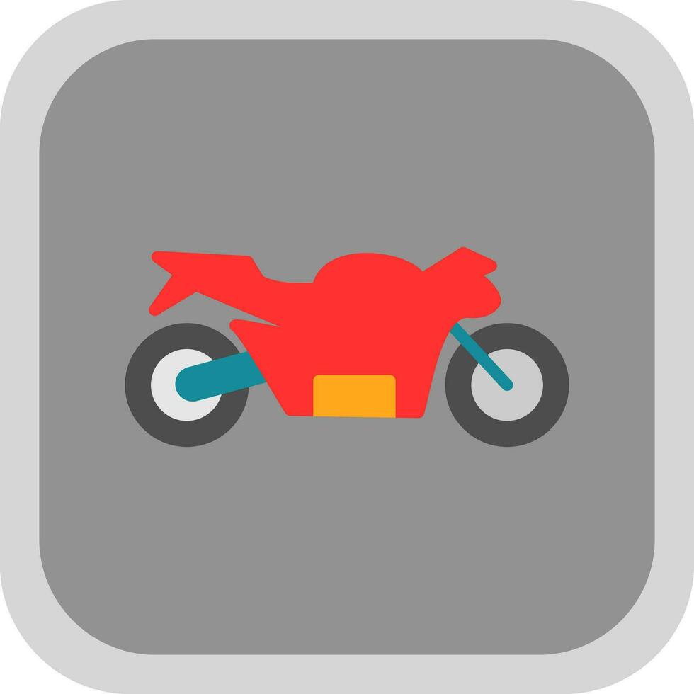 conception d'icône de vecteur de moto