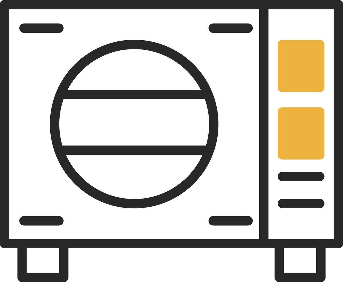 autoclave vecteur icône conception