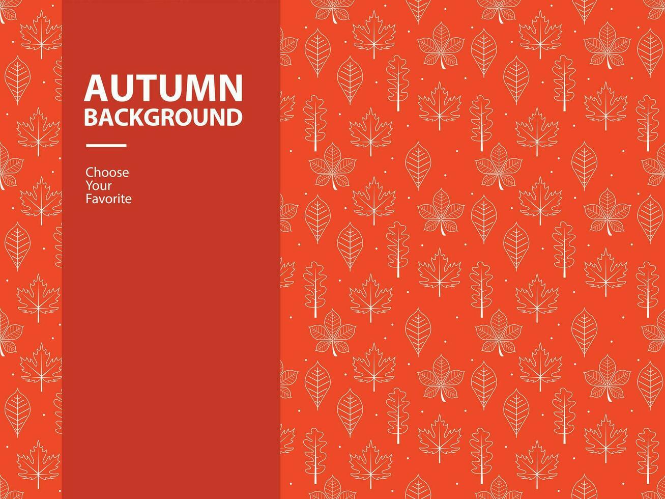 l'automne vecteur fond d'écran modèle sans couture élément floral toile de fond récolte feuille en tissu érable Canada