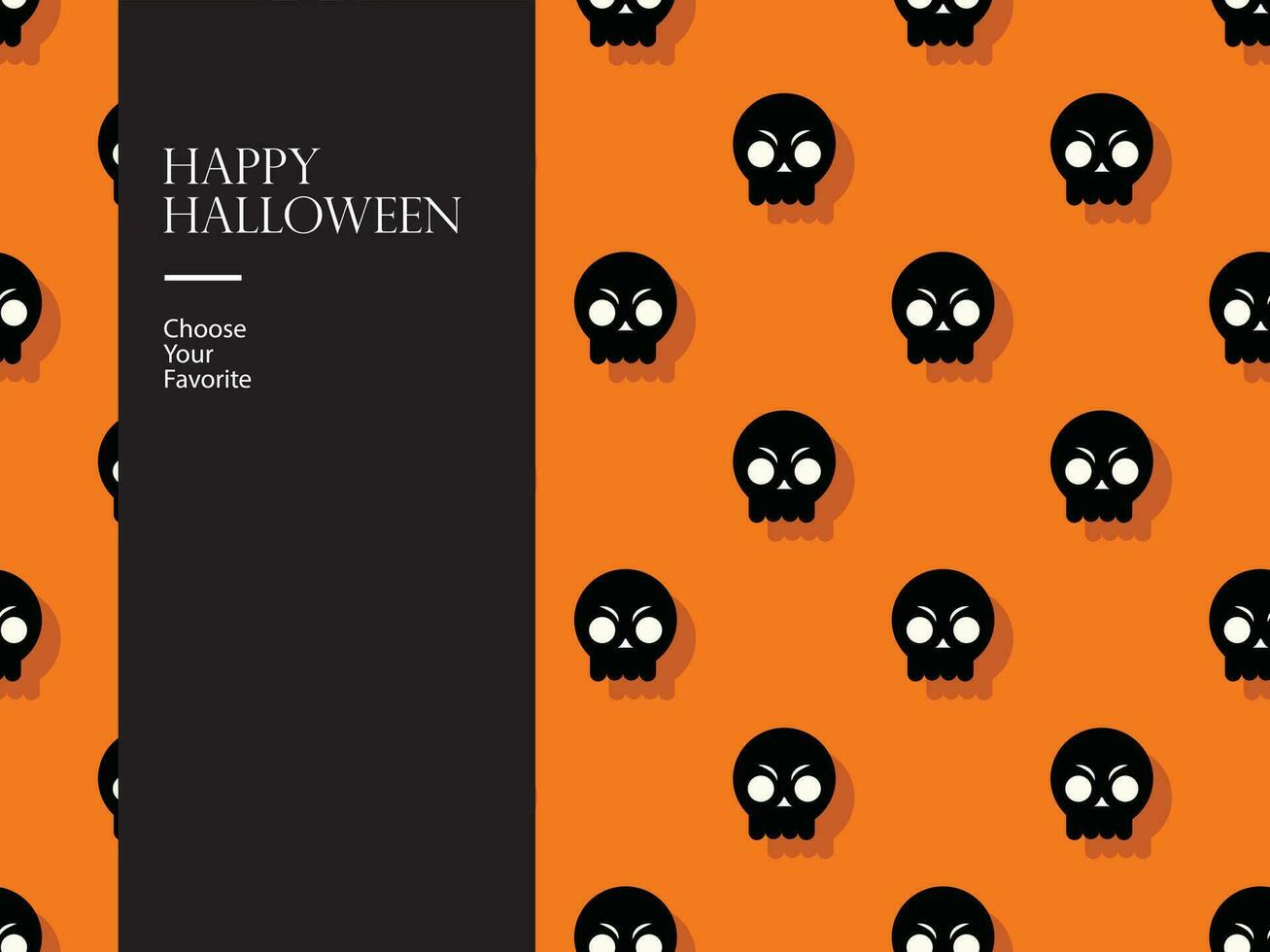 Halloween content vecteur élément horreur octobre dessin animé mal hanté citrouille inviter fête monstre art