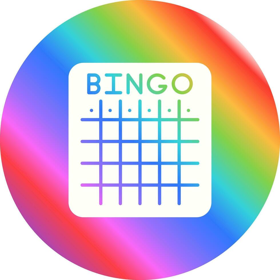 icône de vecteur de bingo