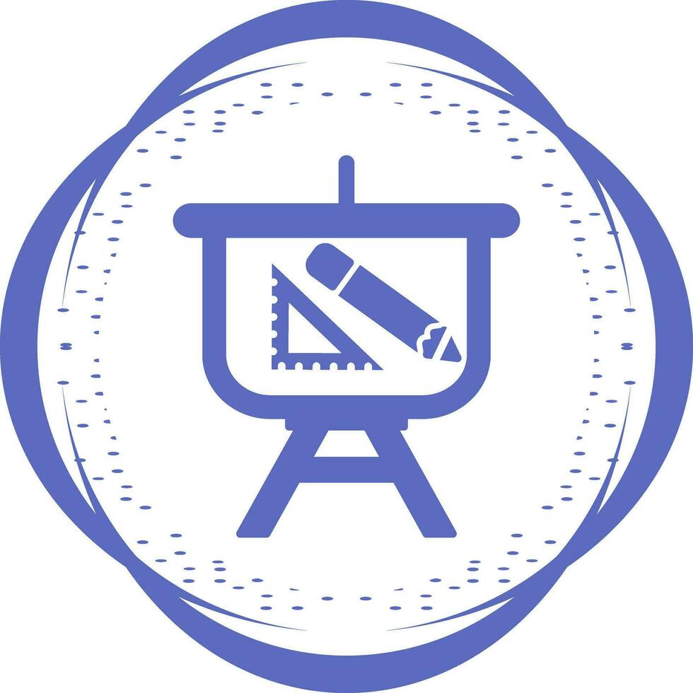 conception d'icône de vecteur de présentation