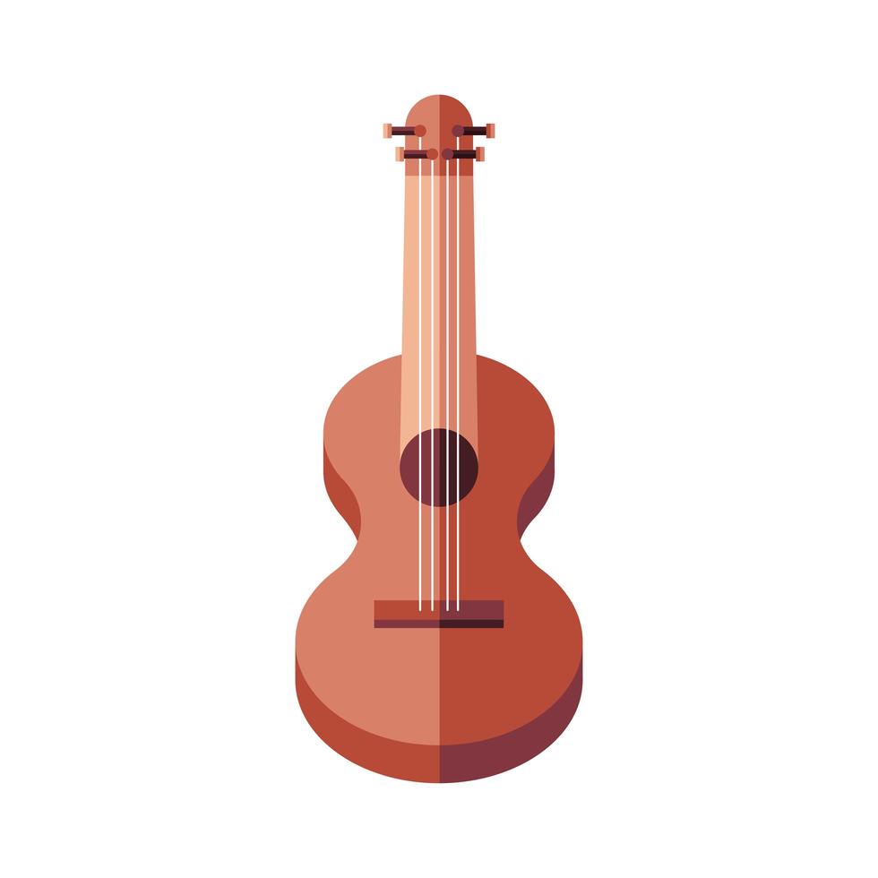 conception de vecteur icône instrument guitare