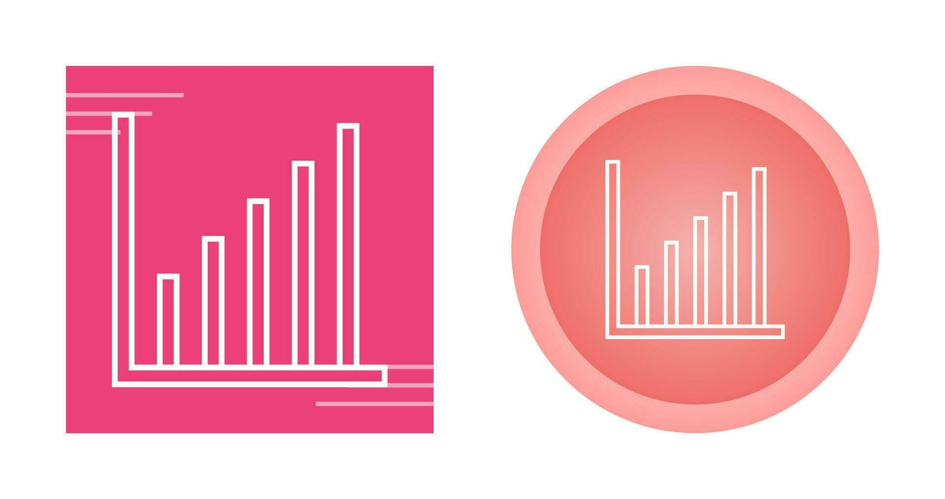 icône de vecteur de graphique à barres