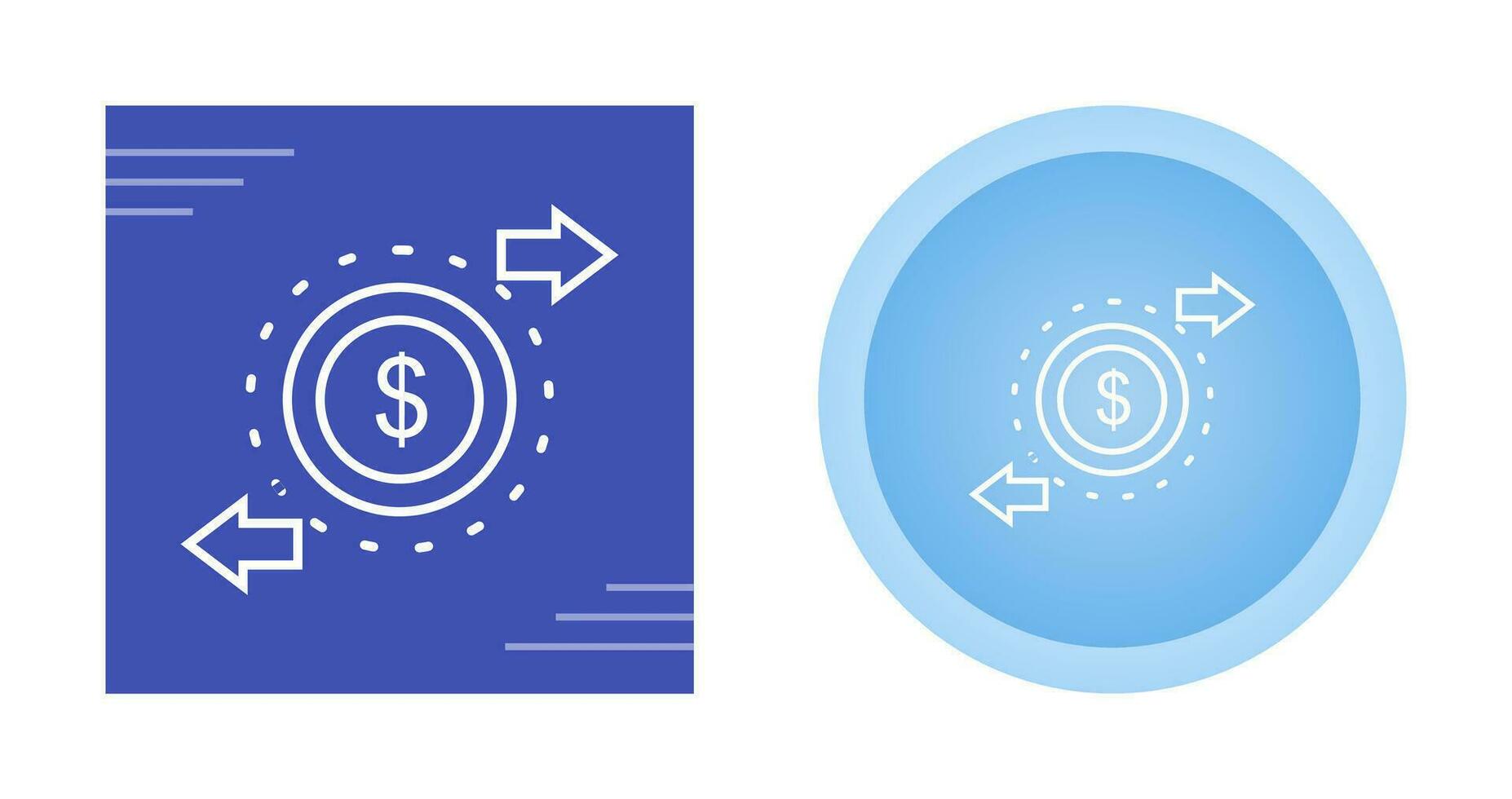 icône de vecteur de transaction