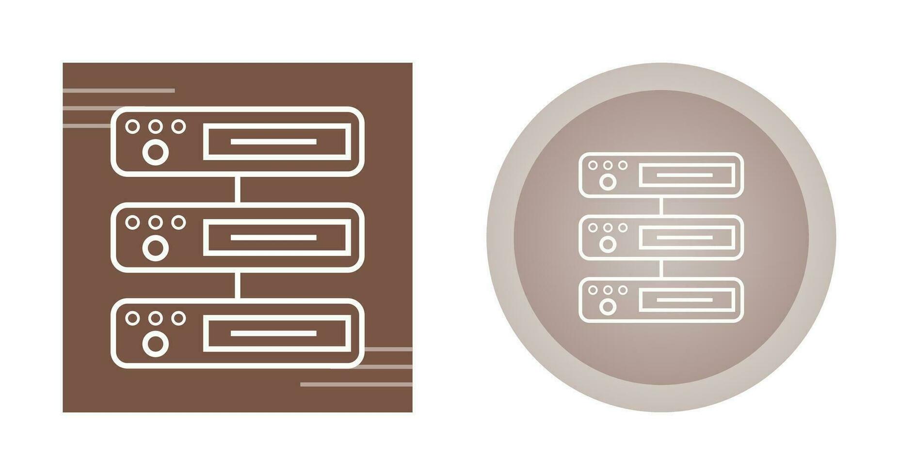 icône de vecteur de serveur