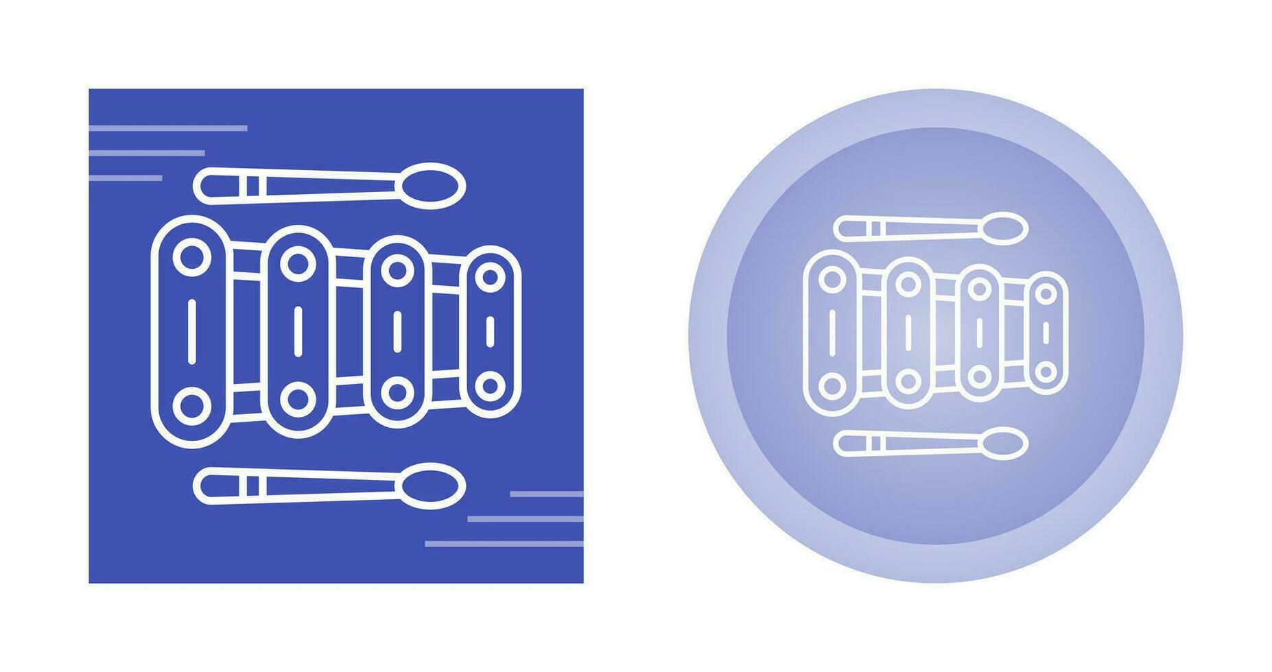 icône de vecteur de xylophone