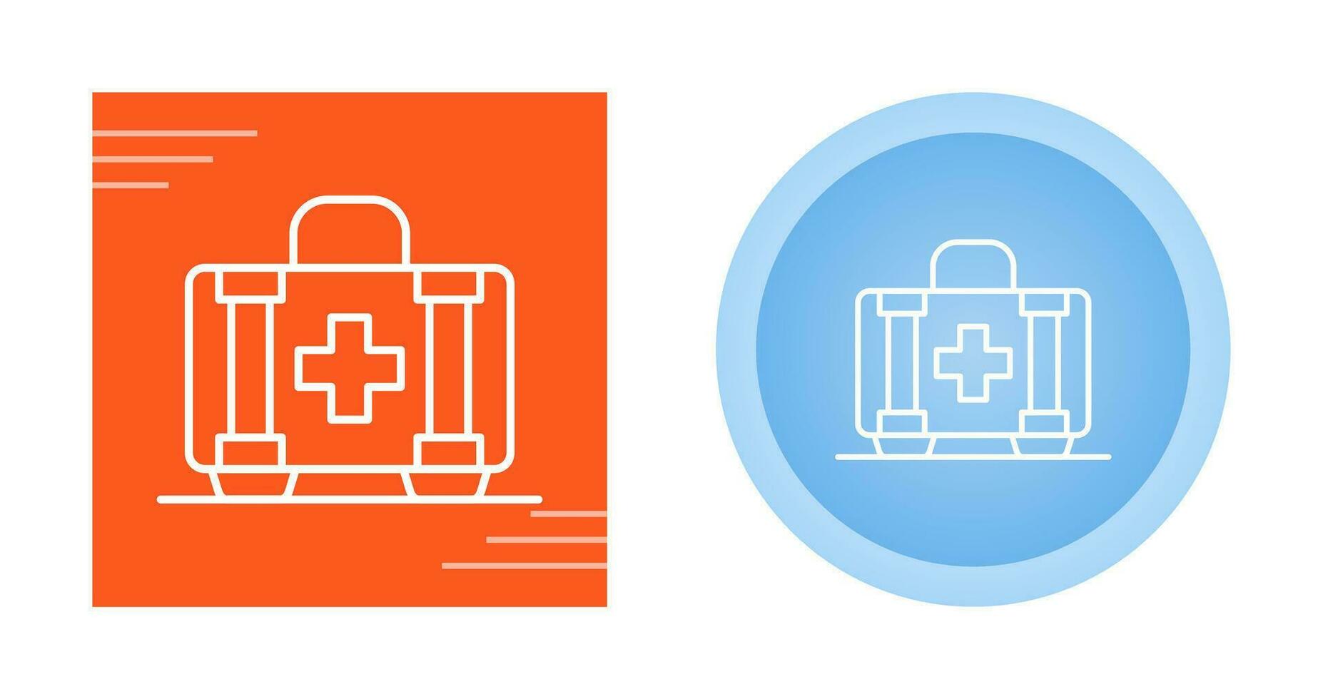 icône de vecteur de boîte de premiers soins