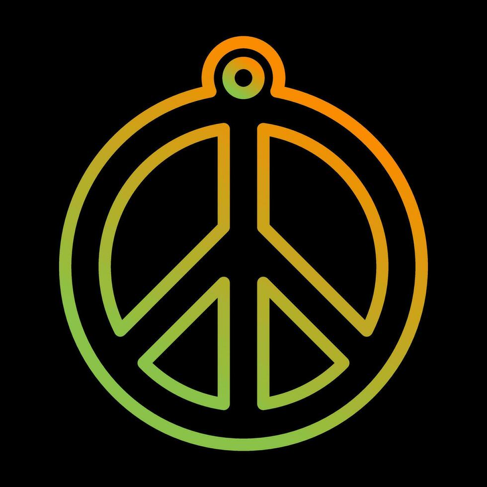 paix symbole vecteur icône