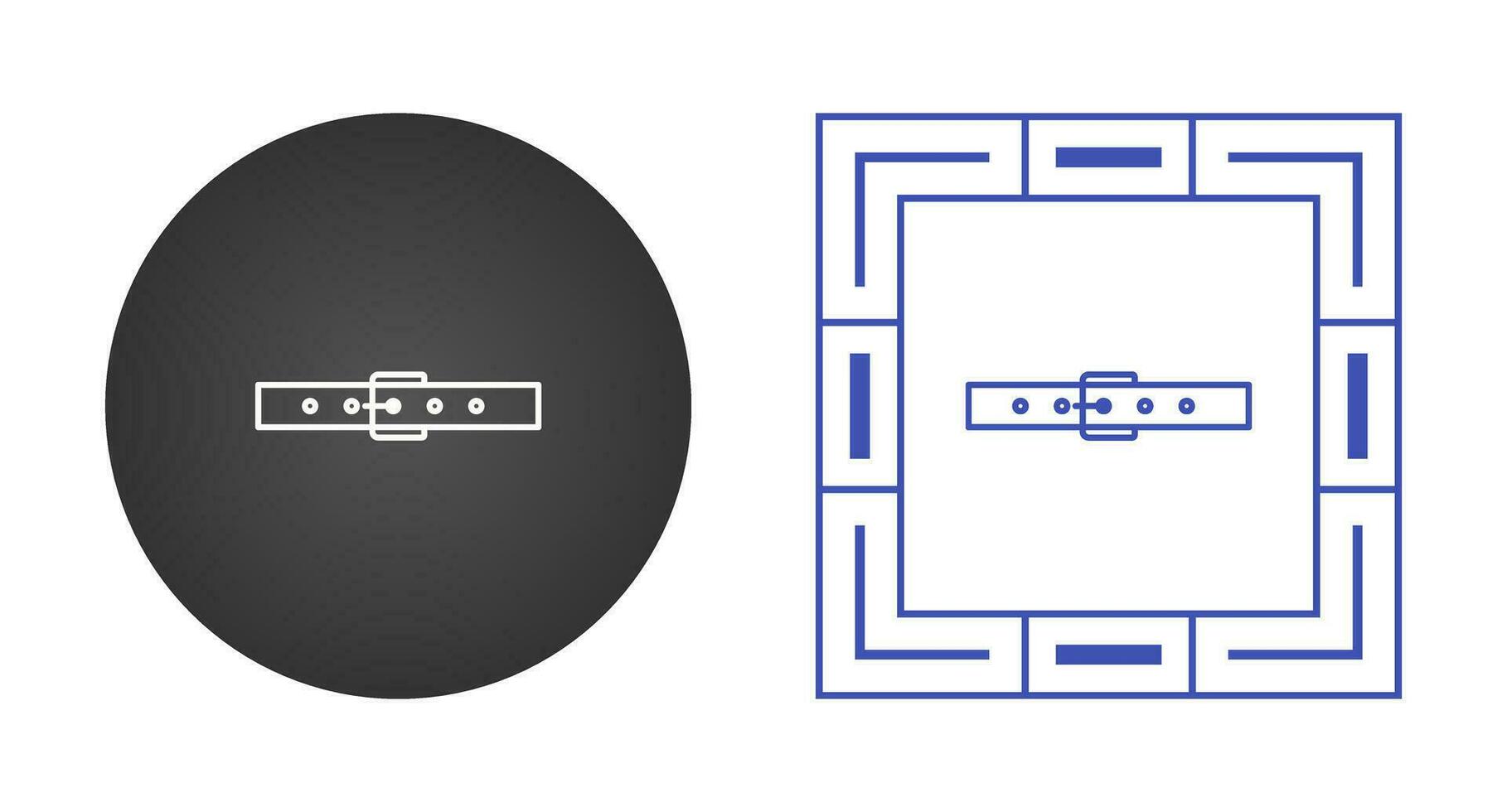 icône de vecteur de ceinture