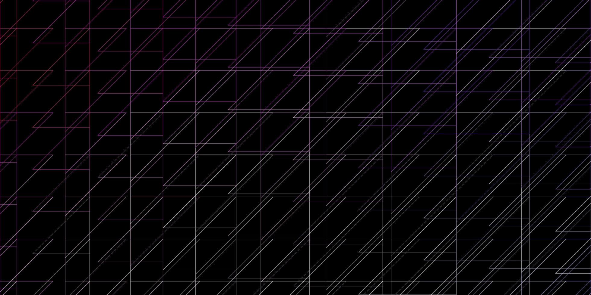 violet foncé, texture vecteur rose avec des lignes. illustration dégradée avec des lignes droites dans un style abstrait. design intelligent pour vos promotions.