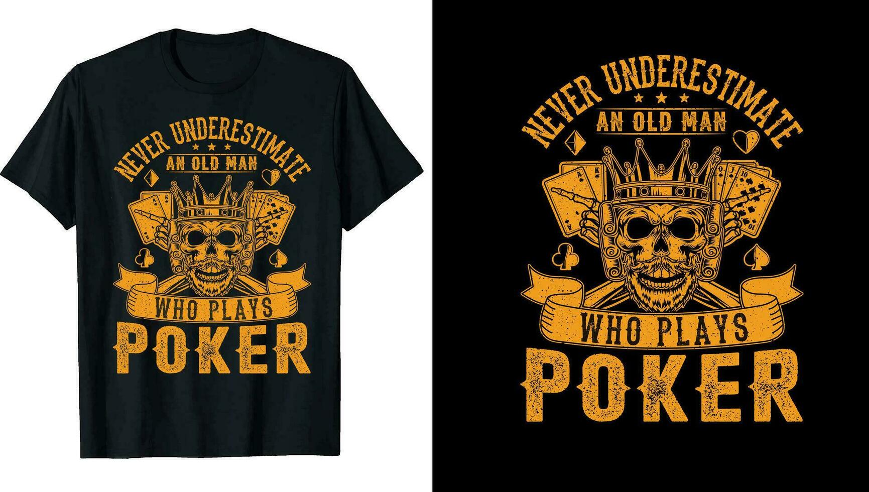 poker typographie, poker amoureux, jeu, poker t chemise conception, poker T-shirt personnalisé, vecteur ouvrages d'art